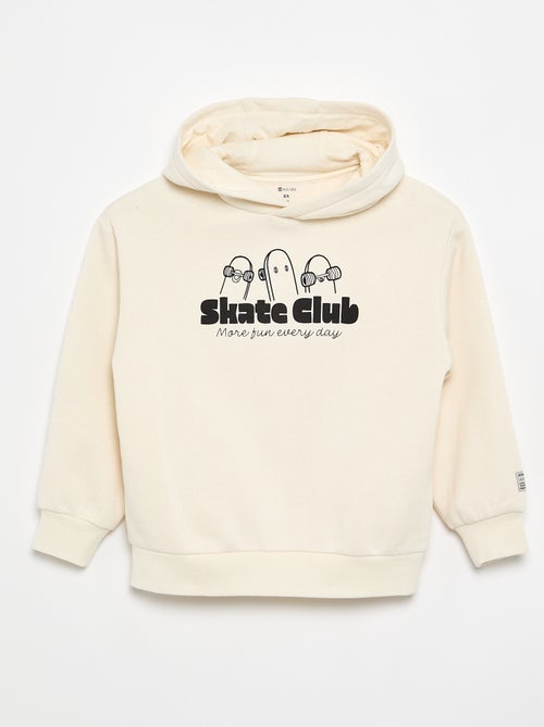 Sudadera con capucha estampada - Kiabi