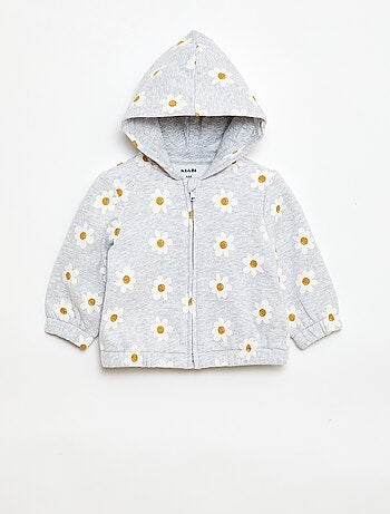 Sudadera con capucha estampada