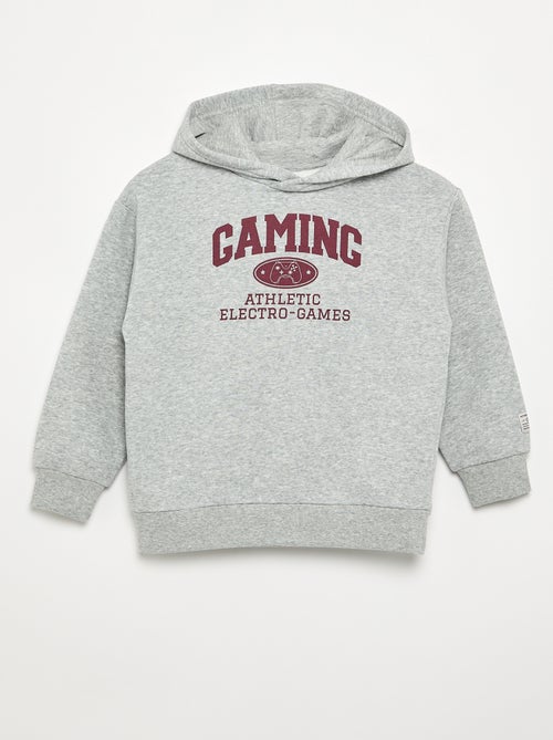 Sudadera con capucha estampada - Kiabi
