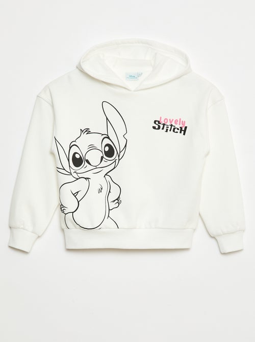 Sudadera con capucha estampada 'Lovely Stitch' - Kiabi