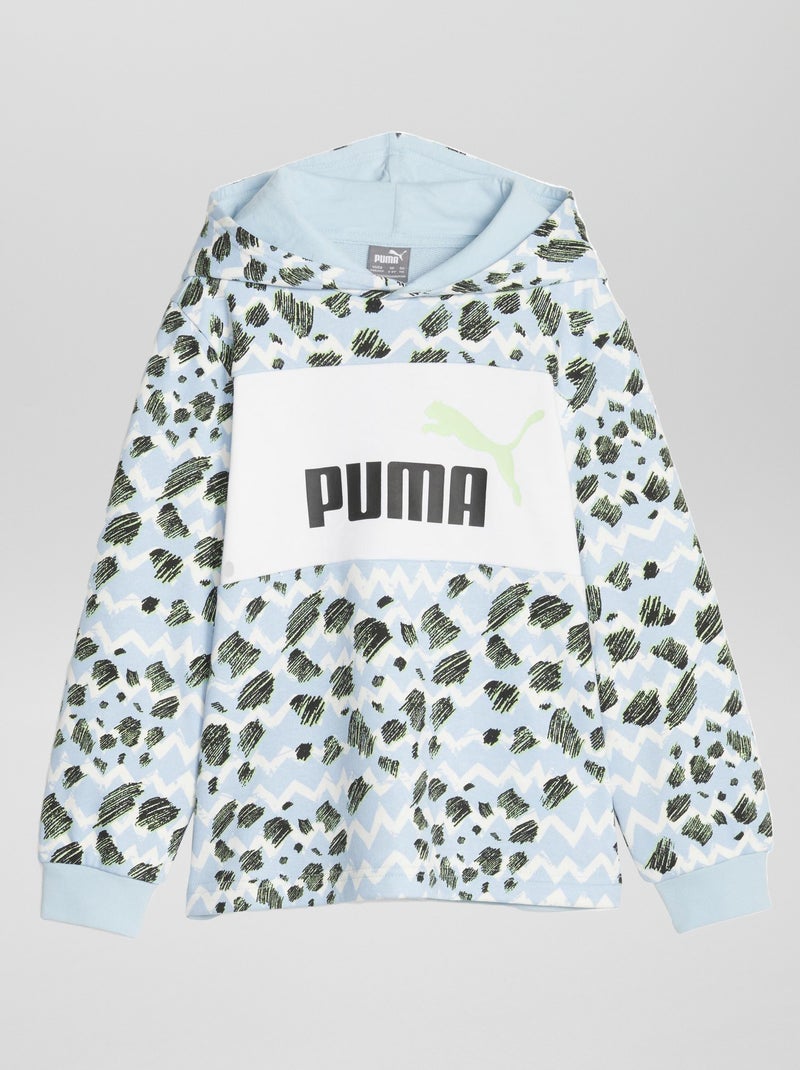 Sudadera con capucha estampada 'Puma' AZUL - Kiabi