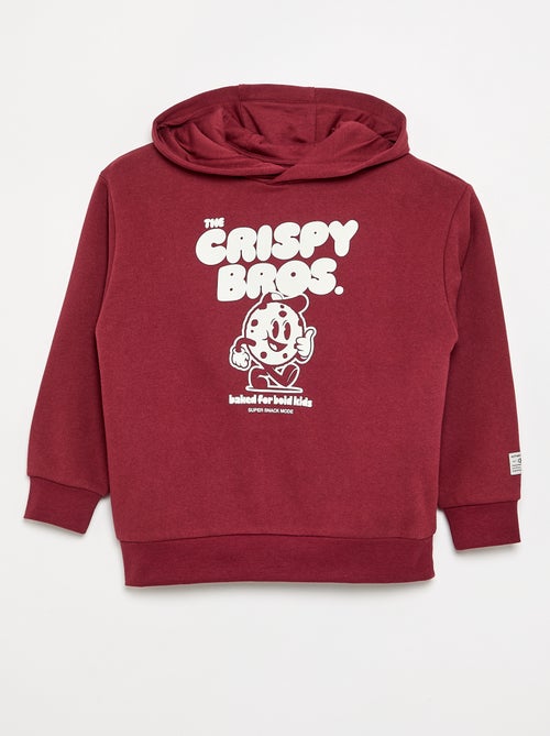 Sudadera con capucha estampada - Kiabi