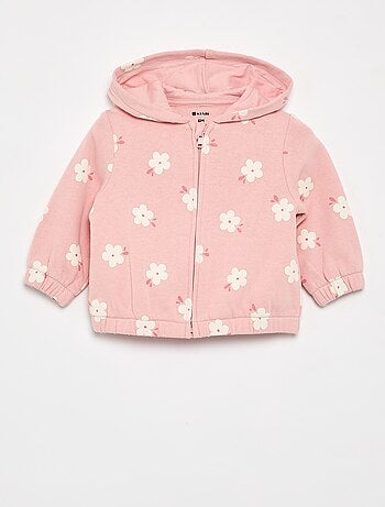Sudadera con capucha estampada