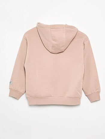 Sudadera con capucha estampada