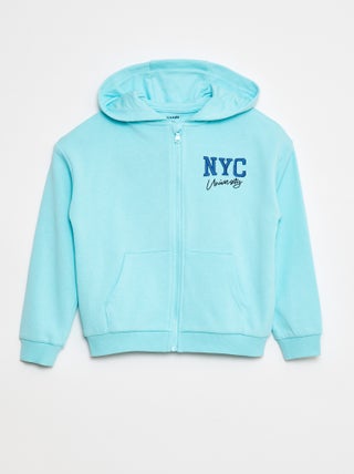 Sudadera con capucha estampada 'skate'