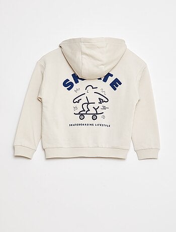 Sudadera con capucha estampada 'skate'