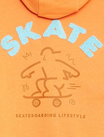 Sudadera con capucha estampada 'skate'