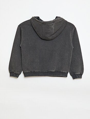 Sudadera con capucha estampada 'Stitch'