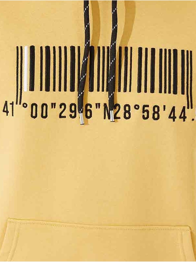 Sudadera con capucha estampada tommy Ámbar - Kiabi