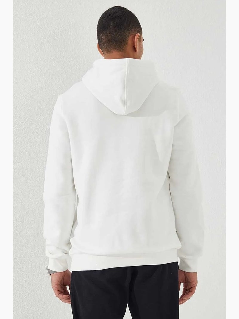 Sudadera con capucha estampada tommy Blanco - Kiabi