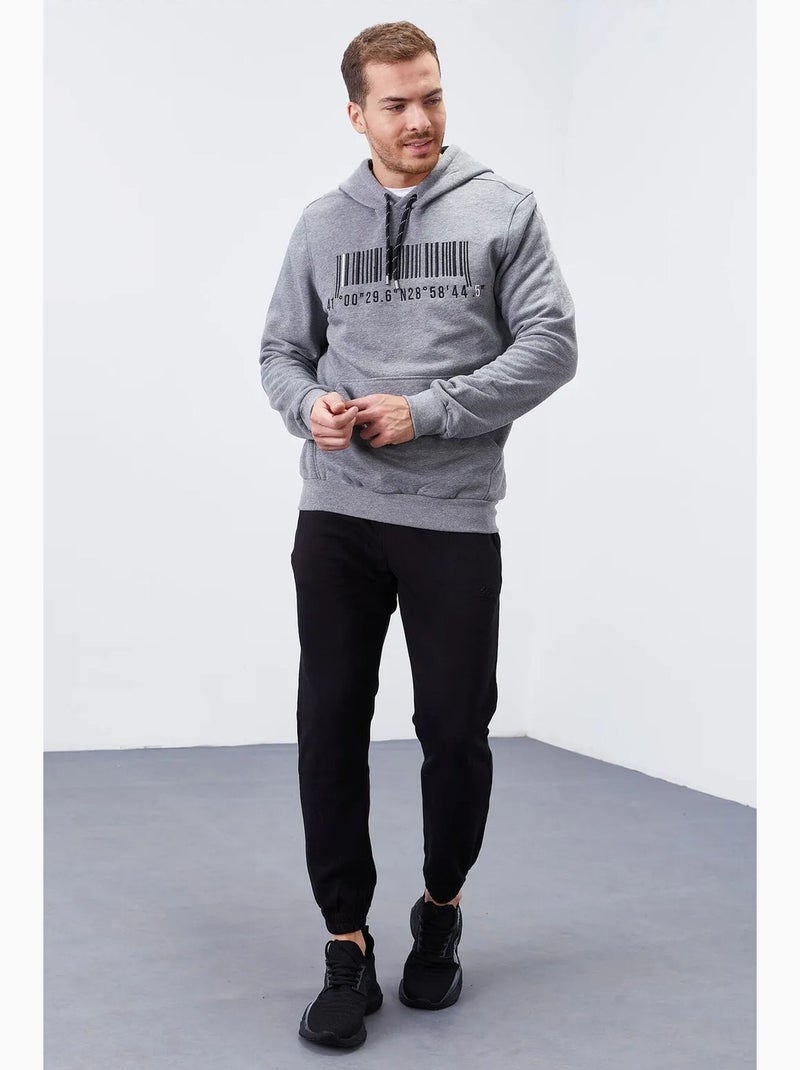 Sudadera con capucha estampada tommy Gris - Kiabi