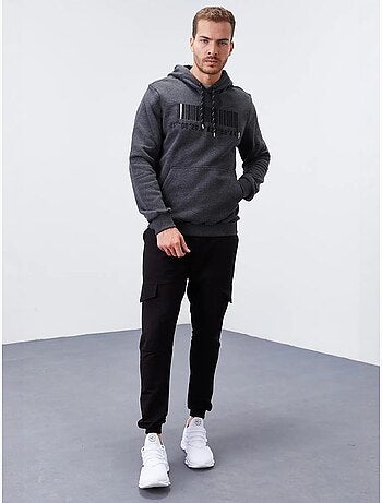 Sudadera con capucha estampada tommy