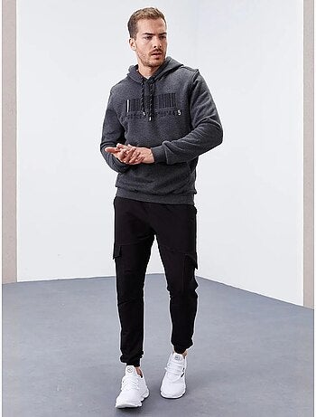 Sudadera con capucha estampada tommy