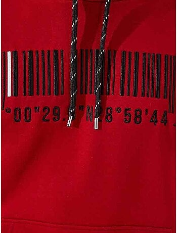 Sudadera con capucha estampada tommy