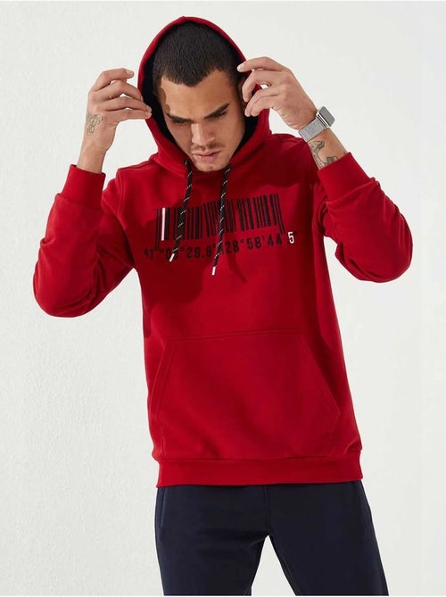 Sudadera con capucha estampada tommy - Kiabi Sudadera con capucha estampada tommy - Kiabi