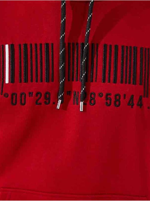 Sudadera con capucha estampada tommy - Kiabi Sudadera con capucha estampada tommy - Kiabi