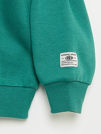 Sudadera con capucha estampada