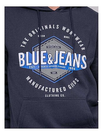 Sudadera con capucha estampada WADADY