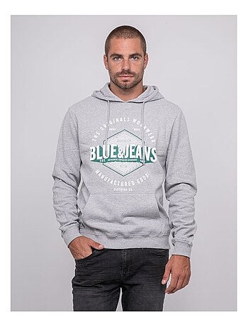 Sudadera con capucha estampada WADADY