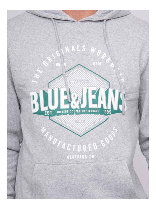 Sudadera con capucha estampada WADADY - Kiabi