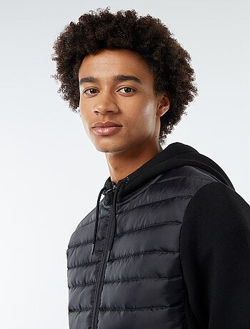 Sudadera con capucha estilo anorak