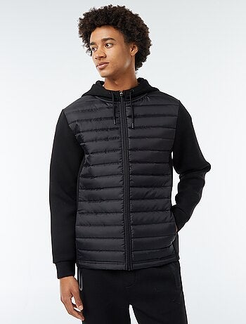 Sudadera con capucha estilo anorak