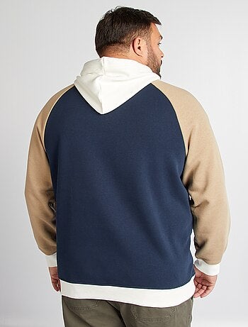 Sudadera con capucha estilo universidad americana