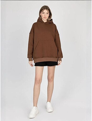 Sudadera con capucha extragrande con bolsillo tipo canguro hiccup