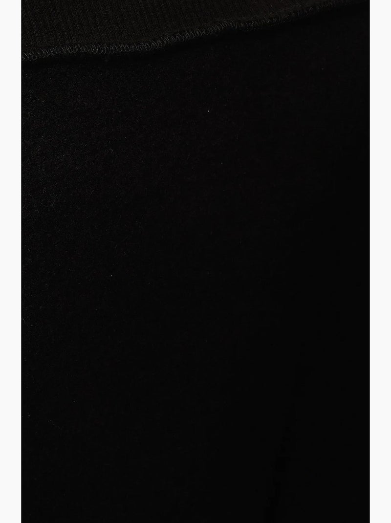 Sudadera con capucha extragrande y pesada hiccup Negro - Kiabi