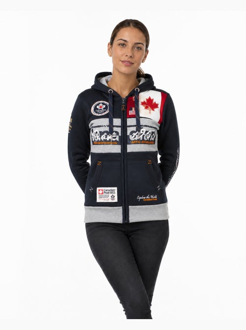 Sudadera con capucha face – canadian peak - Kiabi Sudadera con capucha face – canadian peak - Kiabi