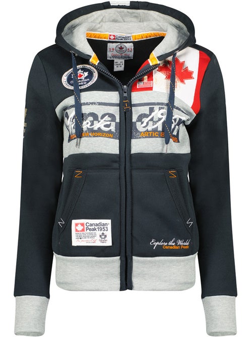 Sudadera con capucha face – canadian peak - Kiabi Sudadera con capucha face – canadian peak - Kiabi