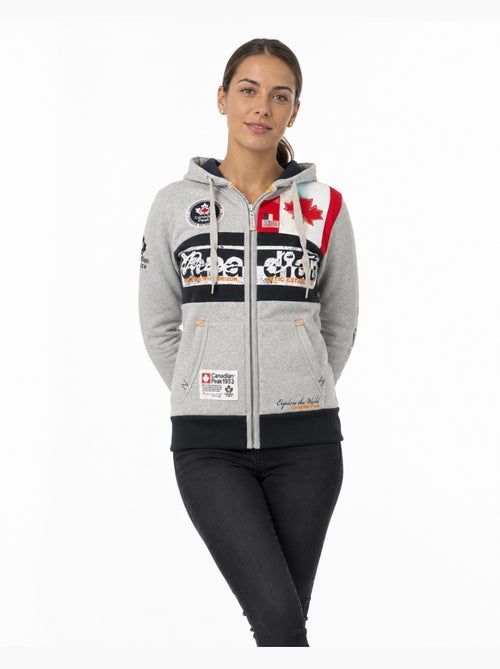 Sudadera con capucha face – canadian peak - Kiabi Sudadera con capucha face – canadian peak - Kiabi
