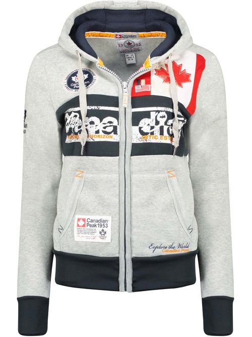 Sudadera con capucha face – canadian peak - Kiabi Sudadera con capucha face – canadian peak - Kiabi