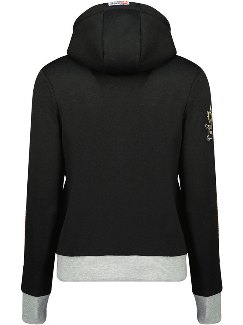 Sudadera con capucha face – canadian peak Negro - Kiabi