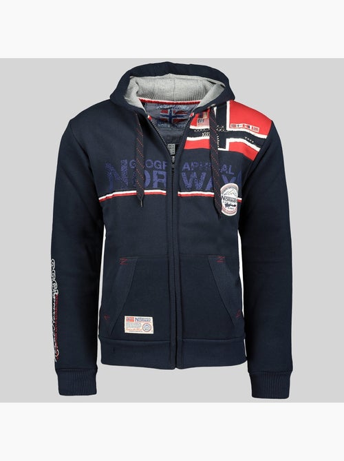 Sudadera con capucha faponie – geographical norway - Kiabi Sudadera con capucha faponie – geographical norway - Kiabi