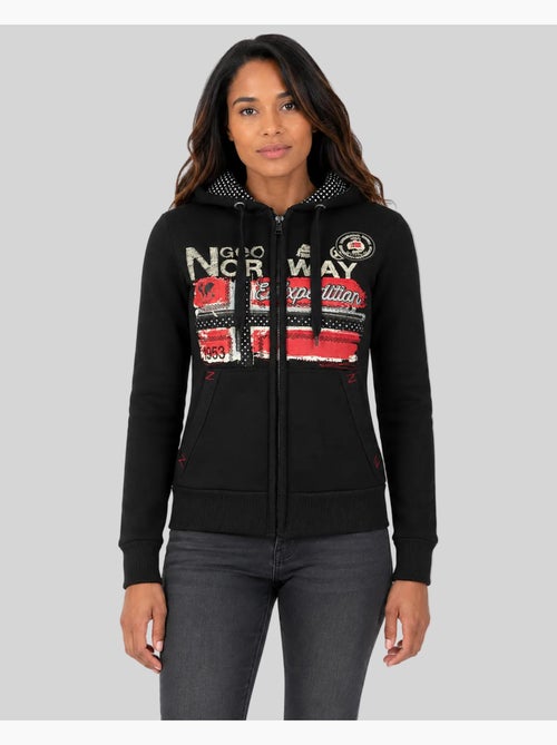 Sudadera con capucha farlotte – geographical norway - Kiabi Sudadera con capucha farlotte – geographical norway - Kiabi