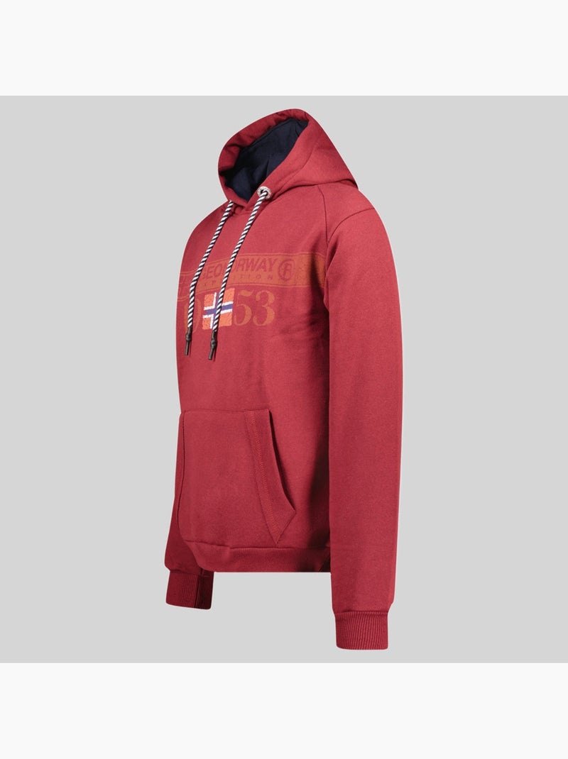 Sudadera con capucha fastlife – geographical norway Burdeos - Kiabi
