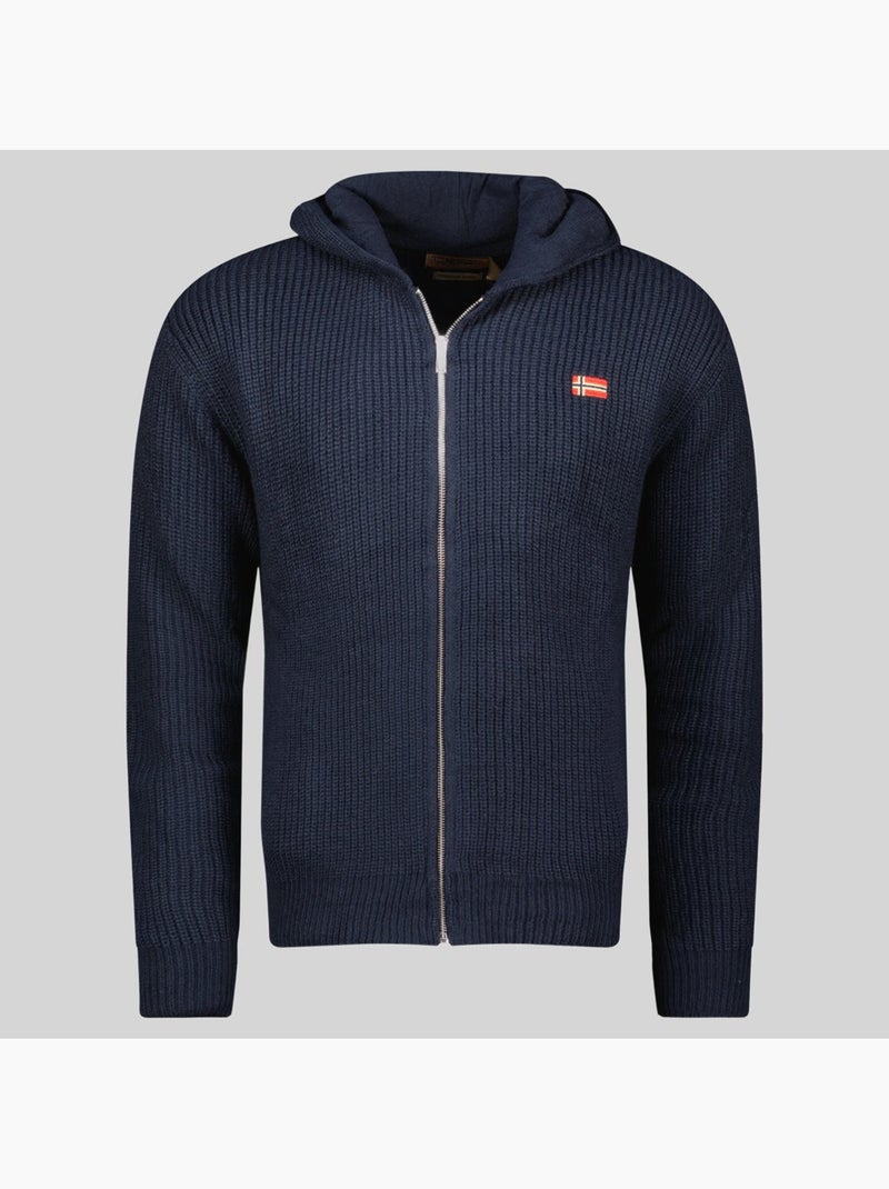 Sudadera con capucha flexibus – geographical norway Azul marino - Kiabi