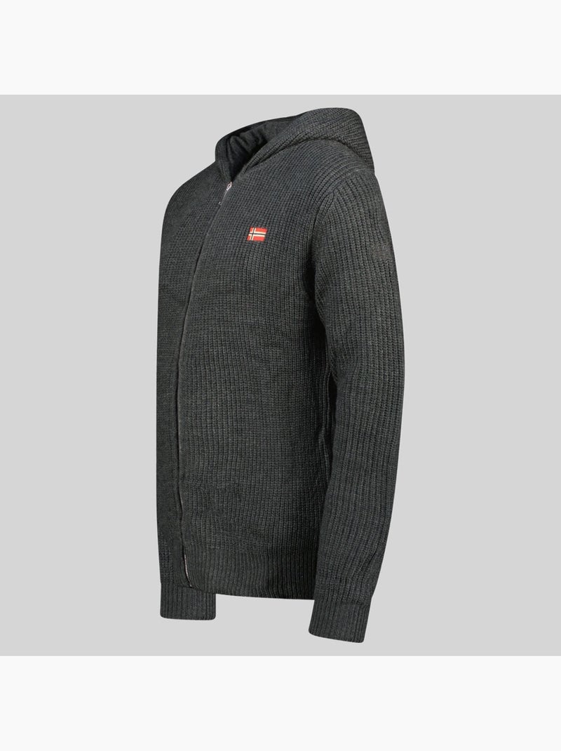 Sudadera con capucha flexibus – geographical norway Gris oscuro - Kiabi