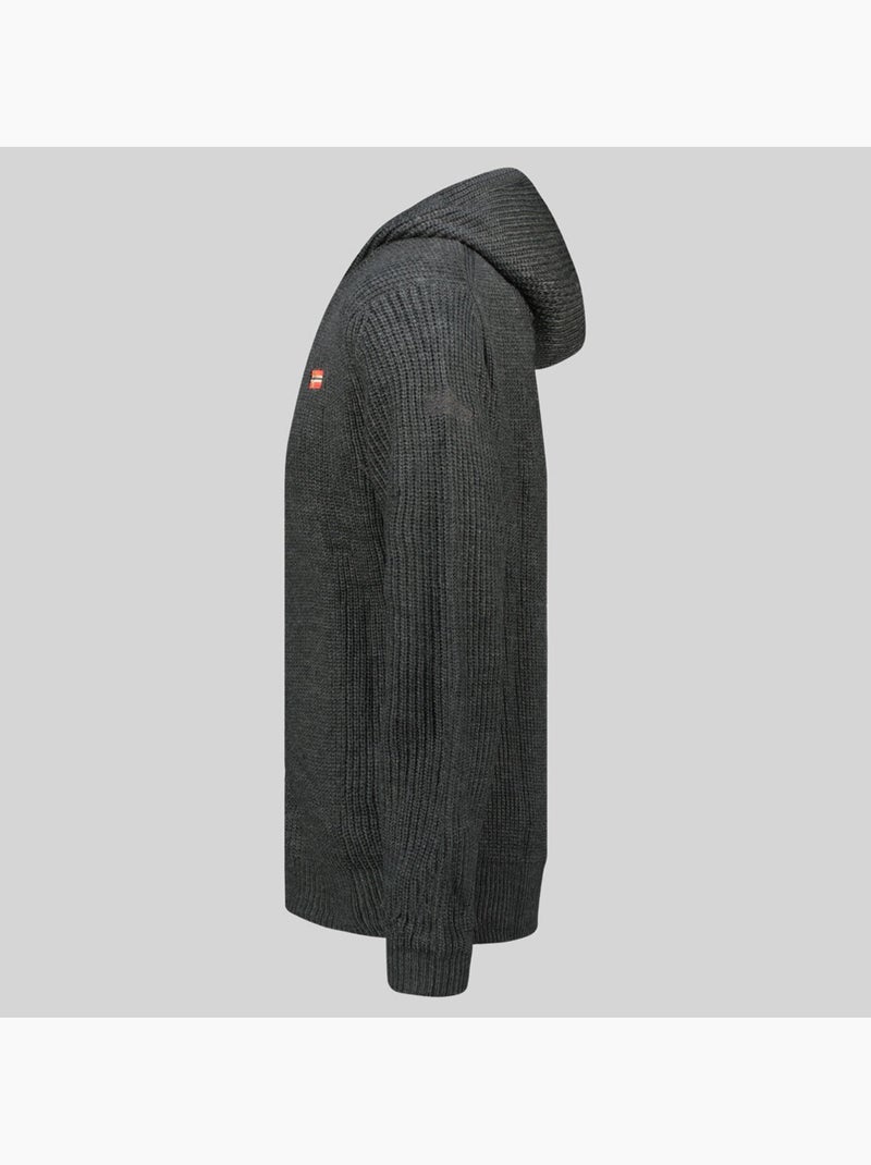 Sudadera con capucha flexibus – geographical norway Gris oscuro - Kiabi