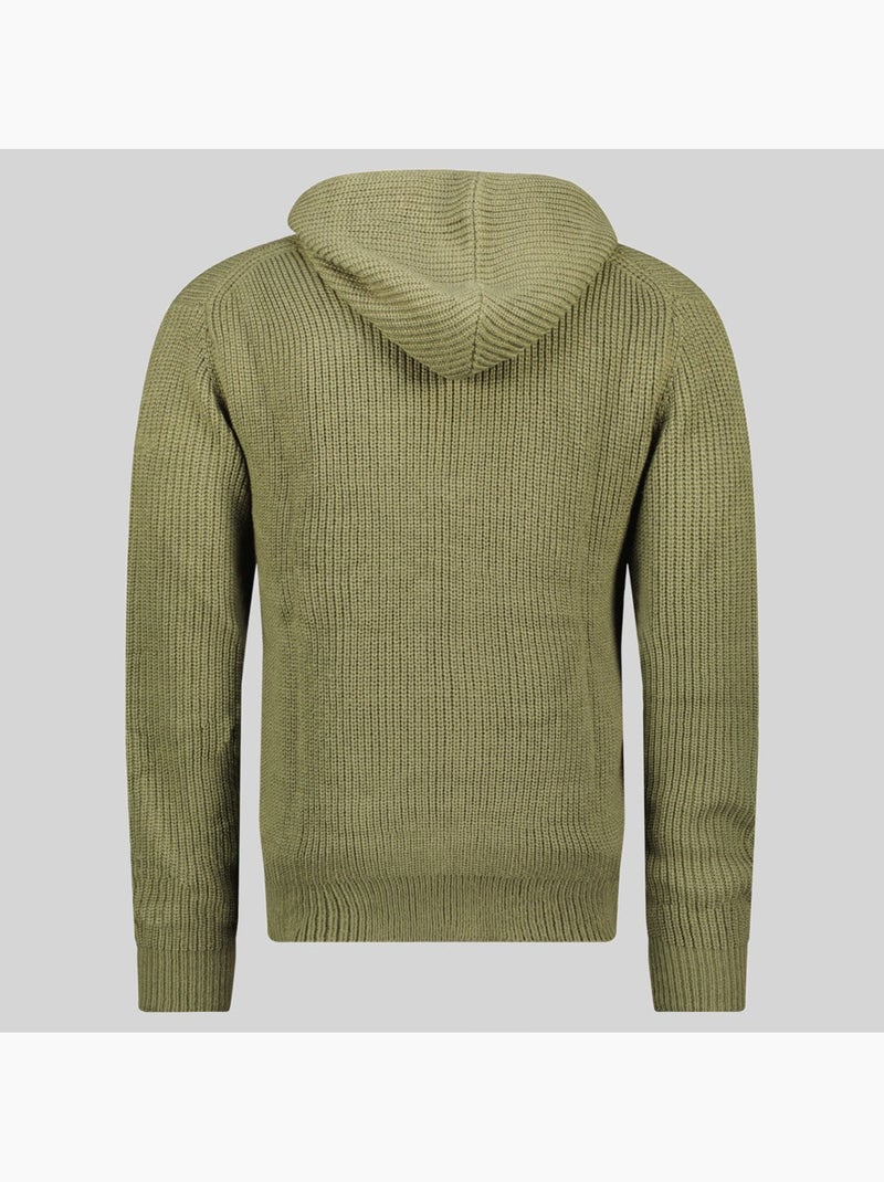Sudadera con capucha flexibus – geographical norway Verde oliva - Kiabi