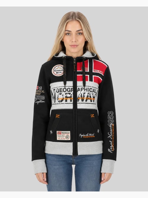 Sudadera con capucha flyer – geographical norway - Kiabi