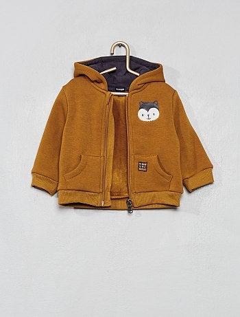 Sudadera con capucha forrada - Kiabi