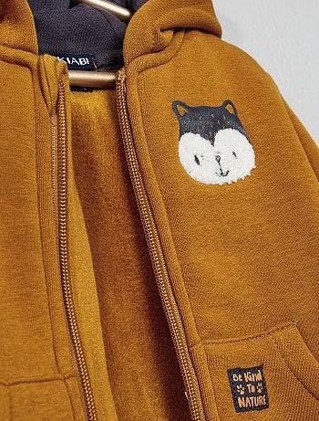 Sudadera con capucha forrada - Kiabi