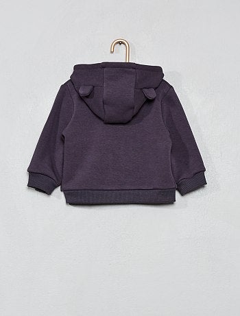 Sudadera con capucha forrada - Kiabi