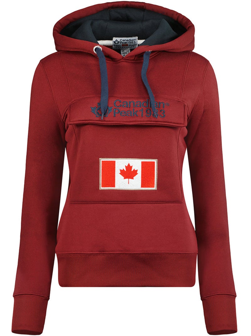 Sudadera con capucha gadreak – canadian peak Burdeos - Kiabi