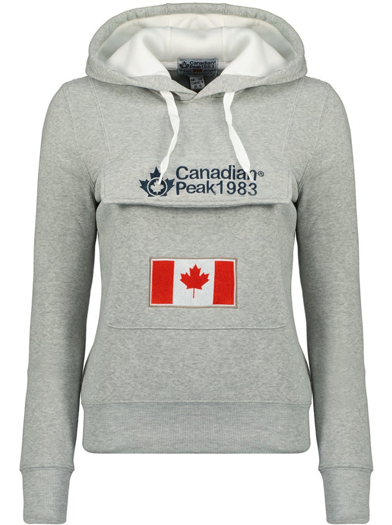 Sudadera con capucha gadreak – canadian peak Gris claro - Kiabi