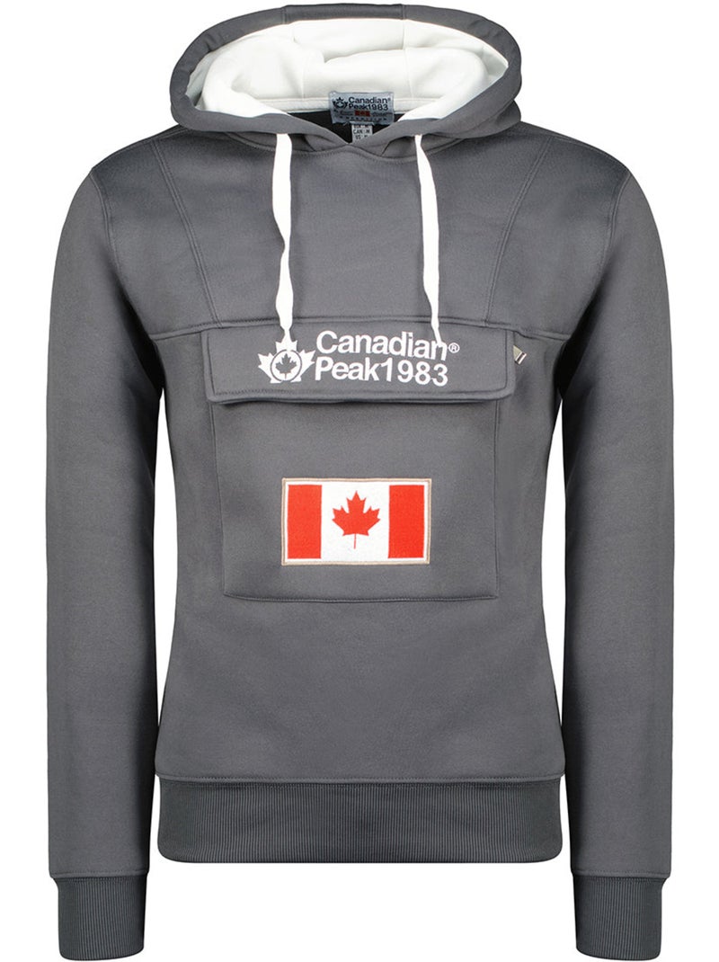 Sudadera con capucha gadreak – canadian peak Gris oscuro - Kiabi