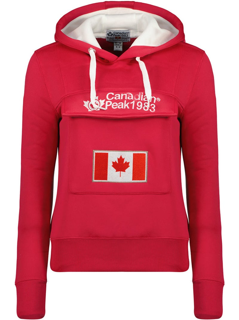 Sudadera con capucha gadreak – canadian peak Rosa fluo - Kiabi