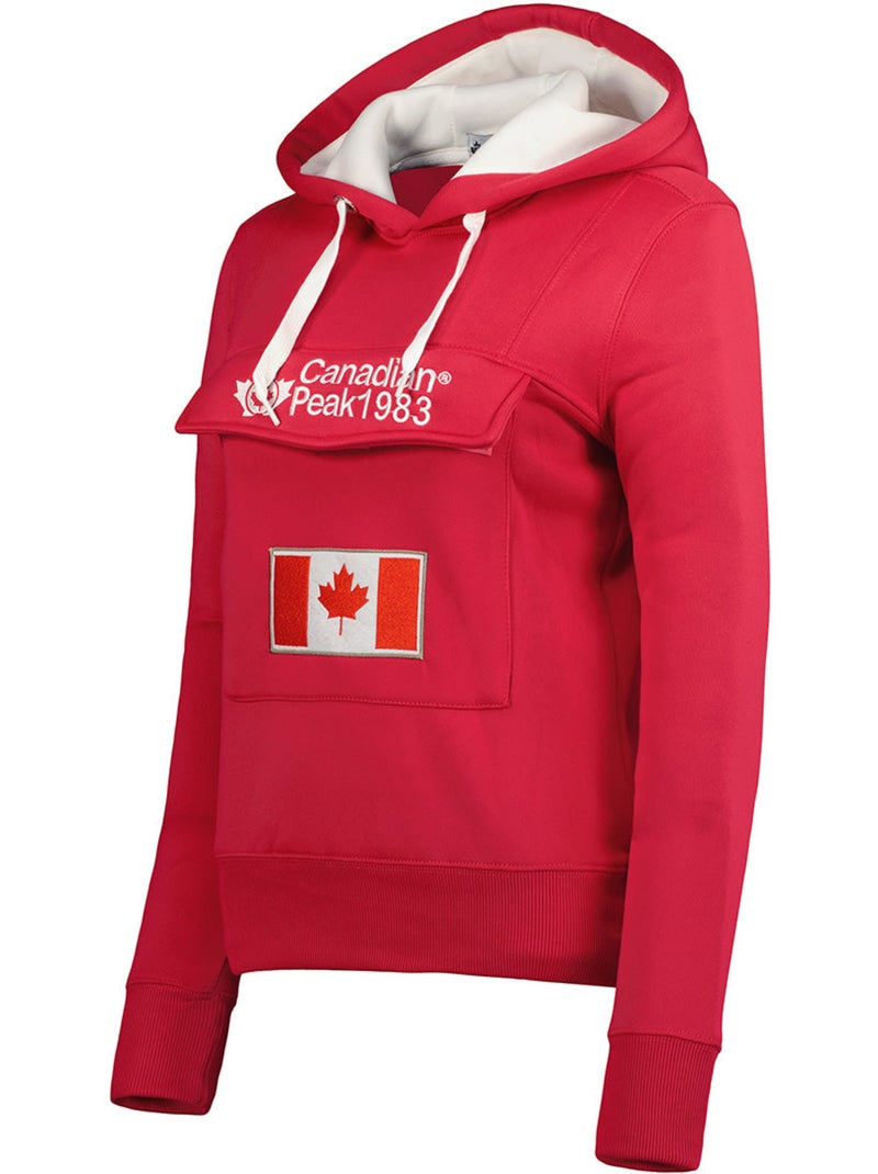 Sudadera con capucha gadreak – canadian peak Rosa fluo - Kiabi